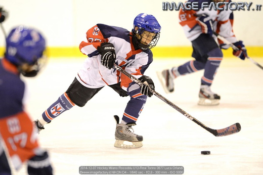 2014-12-07 Hockey Milano Rossoblu U12-Real Torino 0677 Luca Orlandi